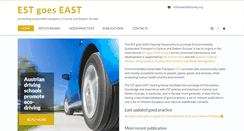 Desktop Screenshot of esteast.unep.ch